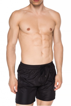 Logo-printed swim shorts, zdjęcie 2 Logo-printed swim shorts od Diesel